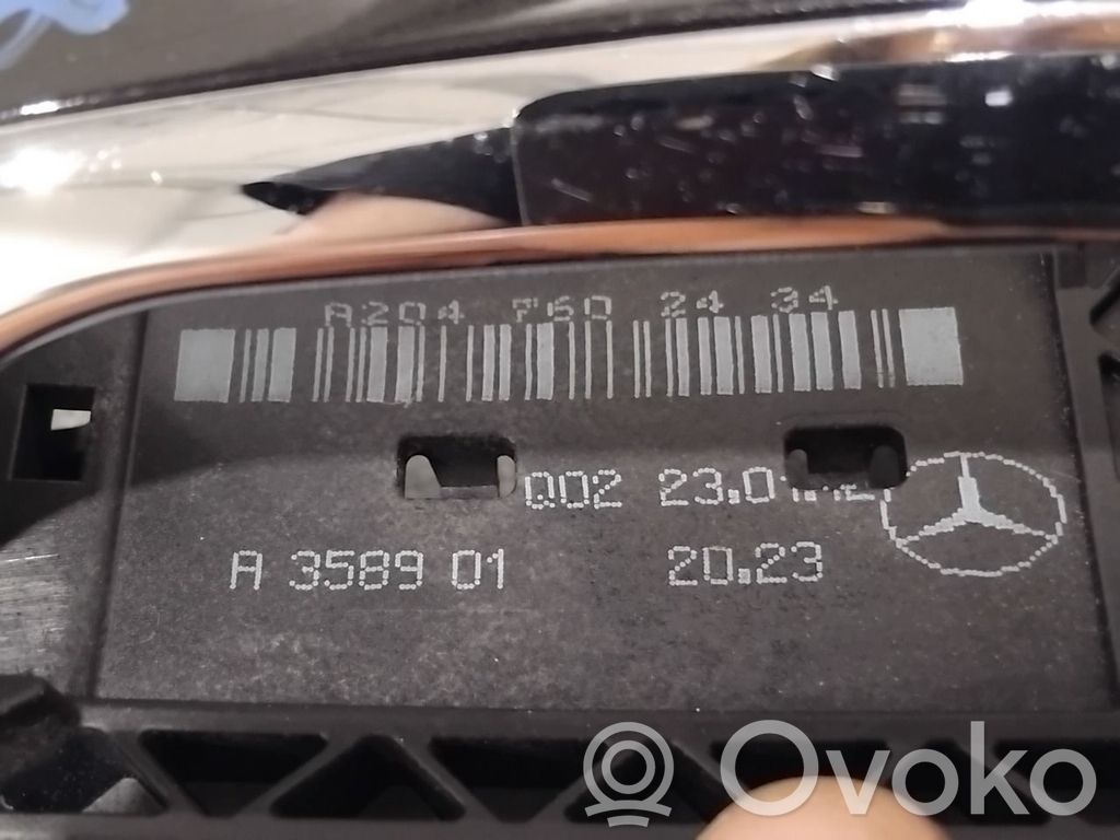 Mercedes-Benz E W212 Manecilla externa puerta trasera 
