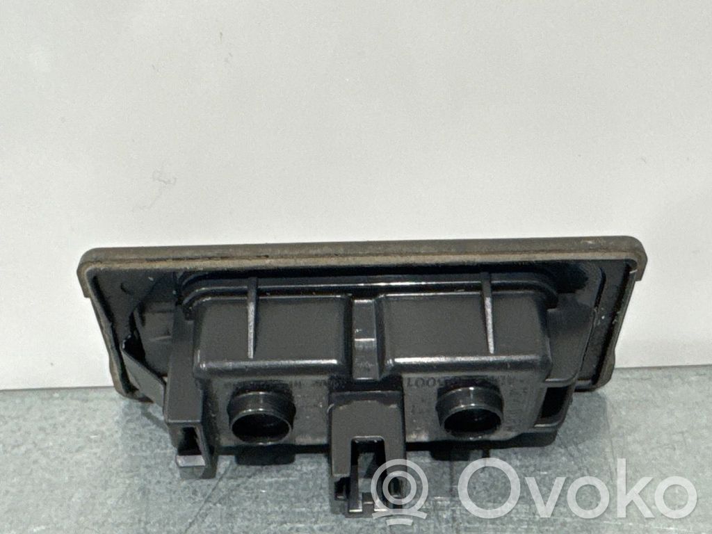 Volkswagen Touran II Éclairage de plaque d'immatriculation