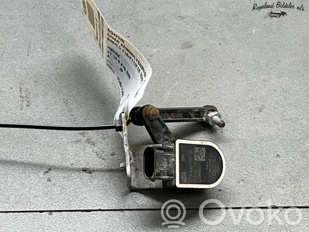 BMW 5 F10 F11 Senzor înălțime suspensie față pneumatică 