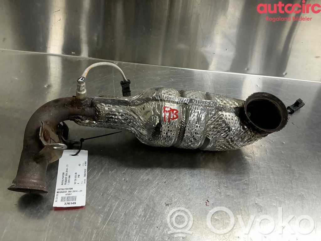Peugeot 308 Katalysaattori/FAP/DPF-hiukkassuodatin 
