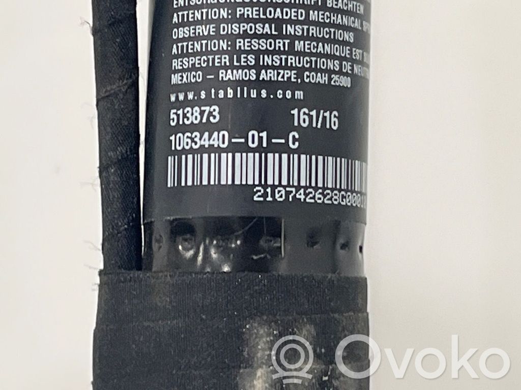 Tesla Model X Türfangband Türfeststeller Türstopper vorne 