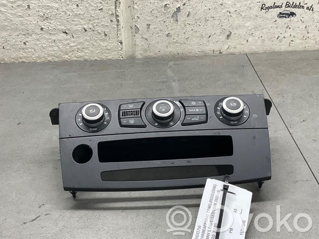 BMW 5 E60 E61 Panel klimatyzacji / Ogrzewania