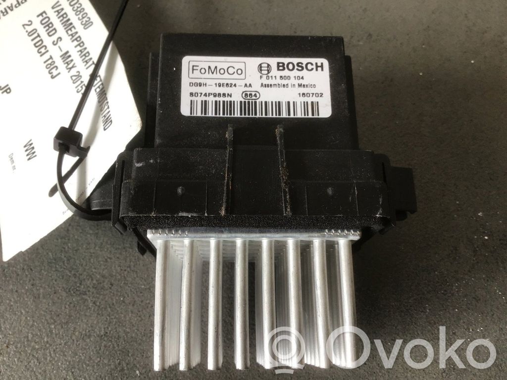 Ford S-MAX Motor aerotermă/rezistor ventilator 