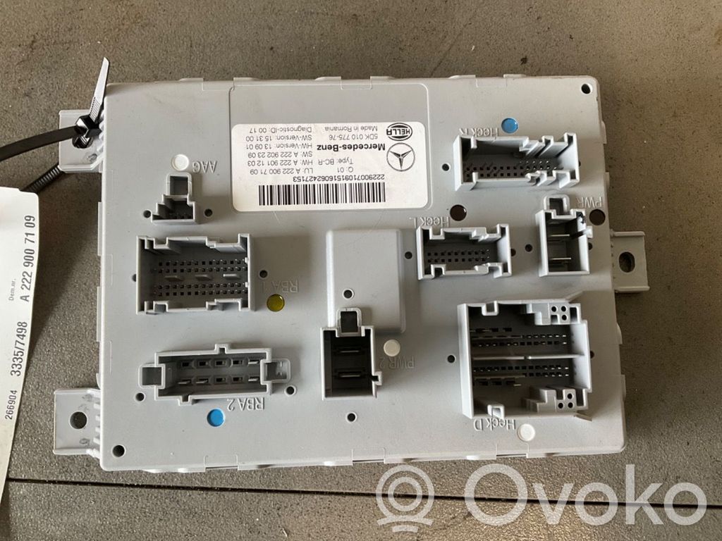 Mercedes-Benz C W205 Alte unități/module de control 