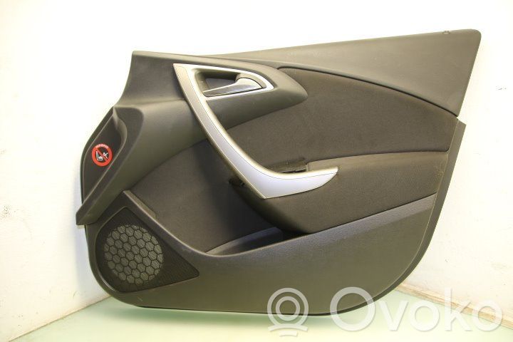 Opel Astra J Garniture de panneau carte de porte avant 