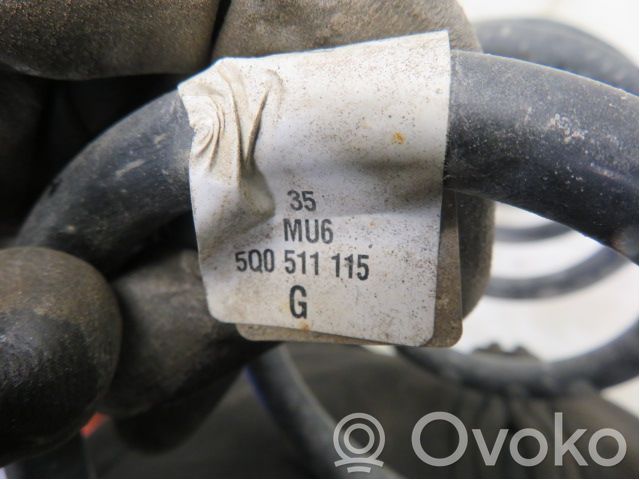 Skoda Octavia Mk3 (5E) Molla elicoidale posteriore con cuscinetti in gomma