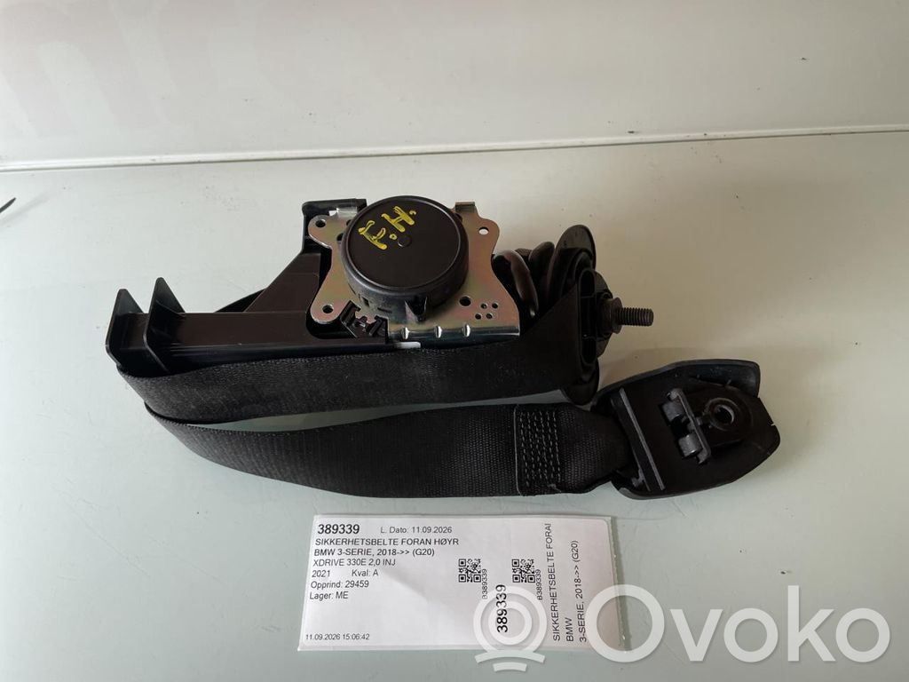 BMW 3 G20 G21 Sicherheitsgurt vorne