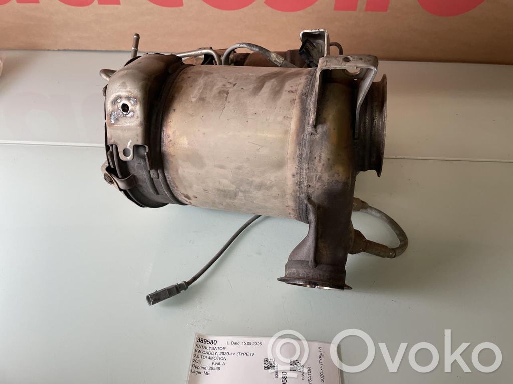 Volkswagen Caddy Filtre à particules catalyseur FAP / DPF