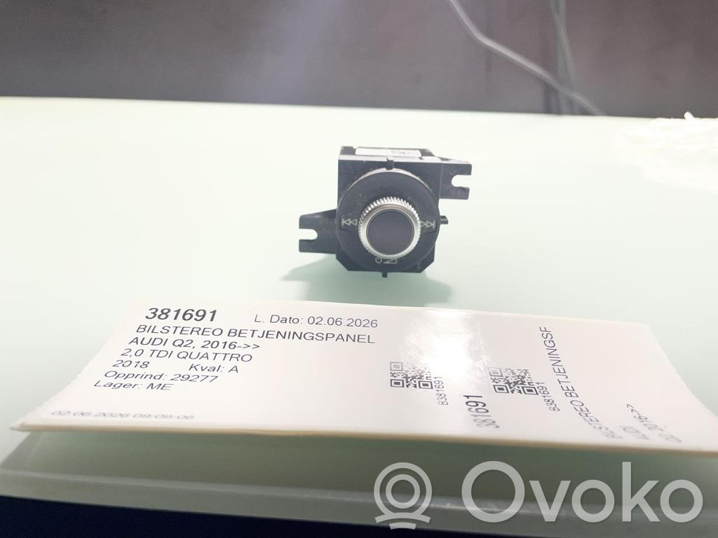 Audi Q2 - Panel radia 