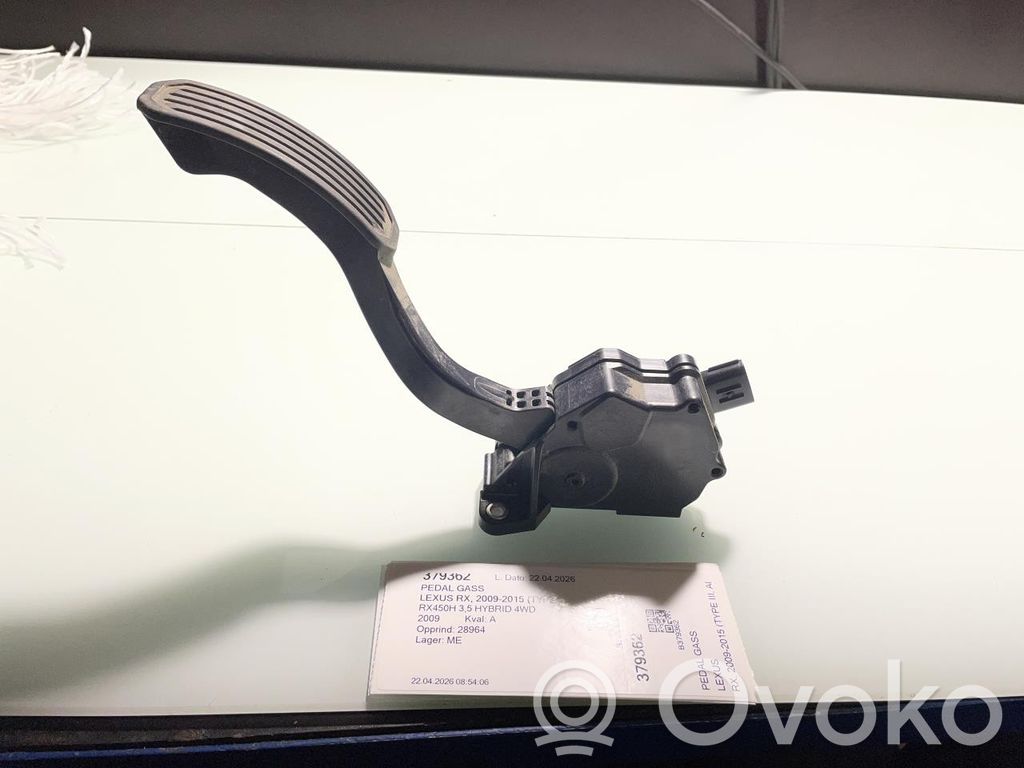 Lexus RX III Gaspedal 