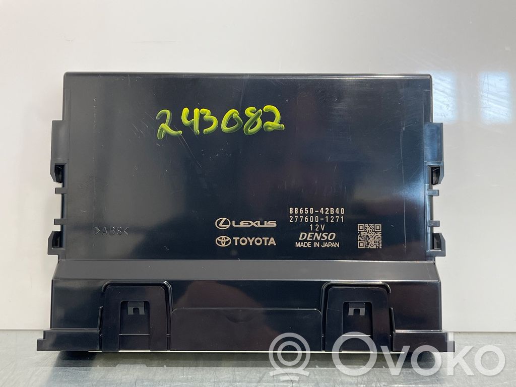 Toyota bZ4X Unité de contrôle climatisation / chauffage 
