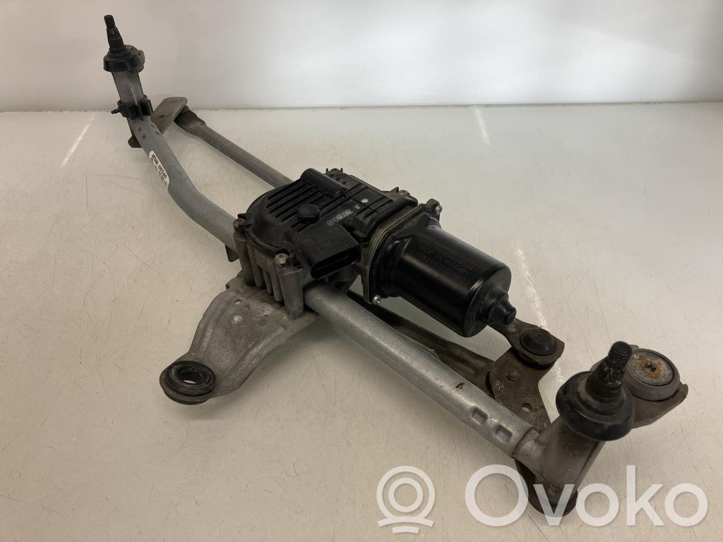 Volkswagen PASSAT B7 Tringlerie et moteur d'essuie-glace avant 