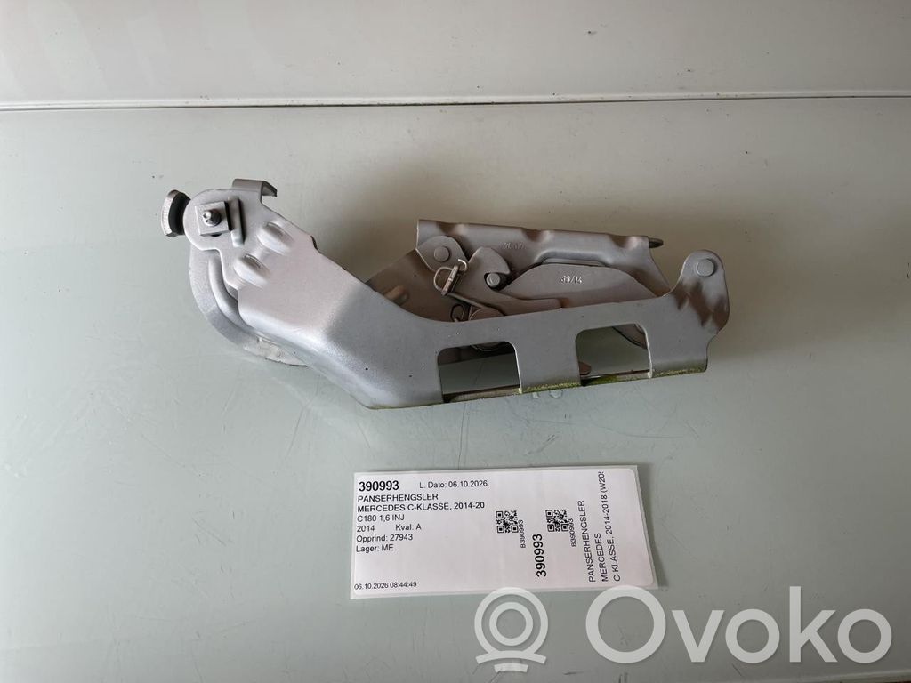 Mercedes-Benz C W205 Cerniere del vano motore/cofano 