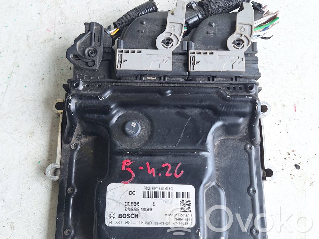 Renault Trafic III (X82) Engine control unit/module ECU 
