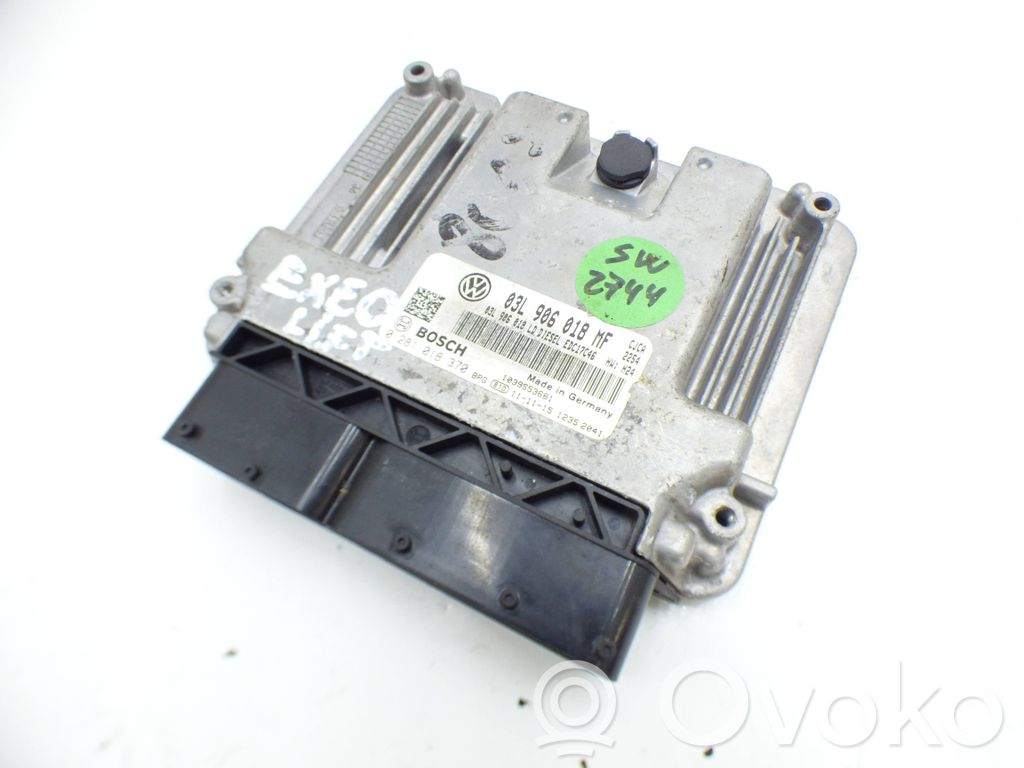 Engine control unit/module ECU   03L906018MF,03L906018LD,0281018370