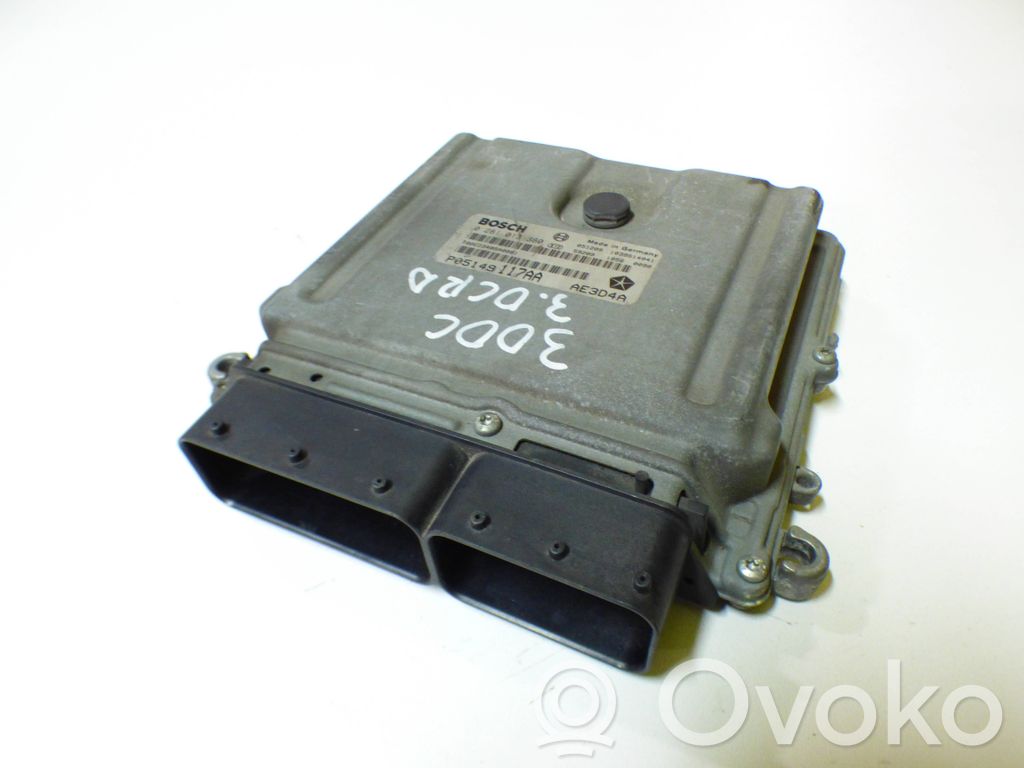Engine control unit/module   P05149117AA,0281013380,1039S14041