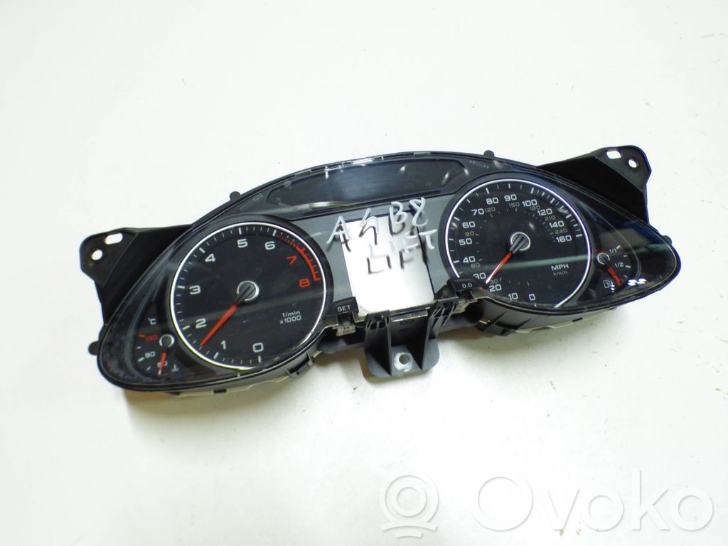 Audi A4 S4 B8 8K Licznik / Prędkościomierz 