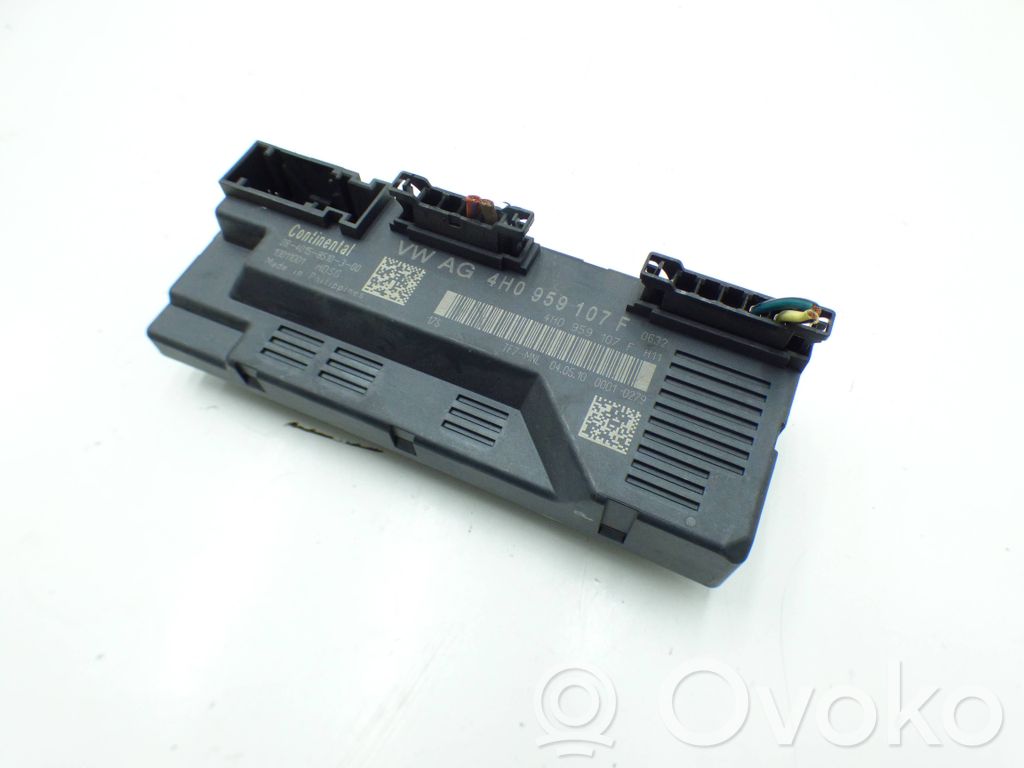 Tailgate/trunk control unit/module   4H0959107F,4H0959107E