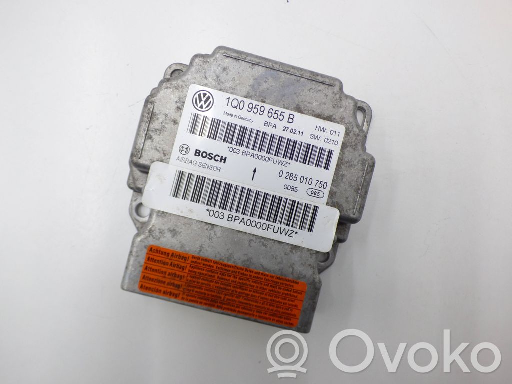 Volkswagen Eos Airbag control unit/module 