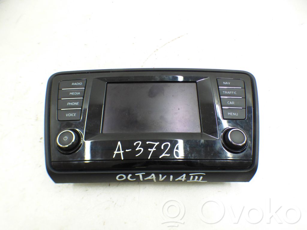Skoda Octavia Mk3 (5E) Unitate principală radio/CD/DVD/GPS 