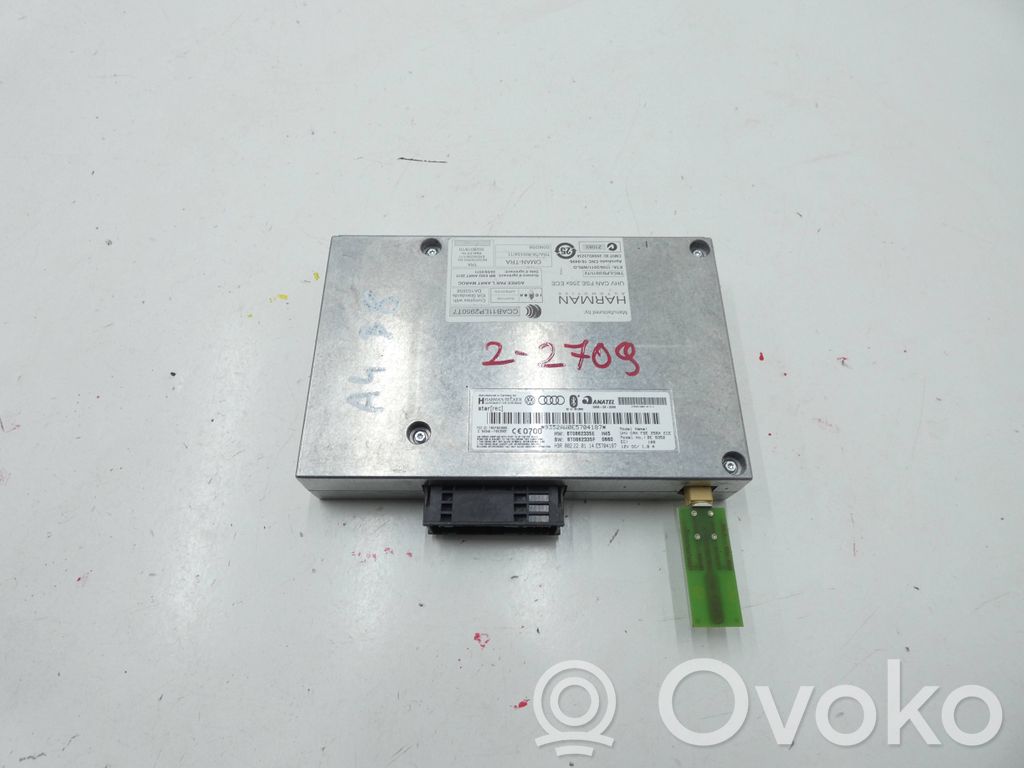Audi A4 S4 B8 8K Modul unitate control Bluetooth 
