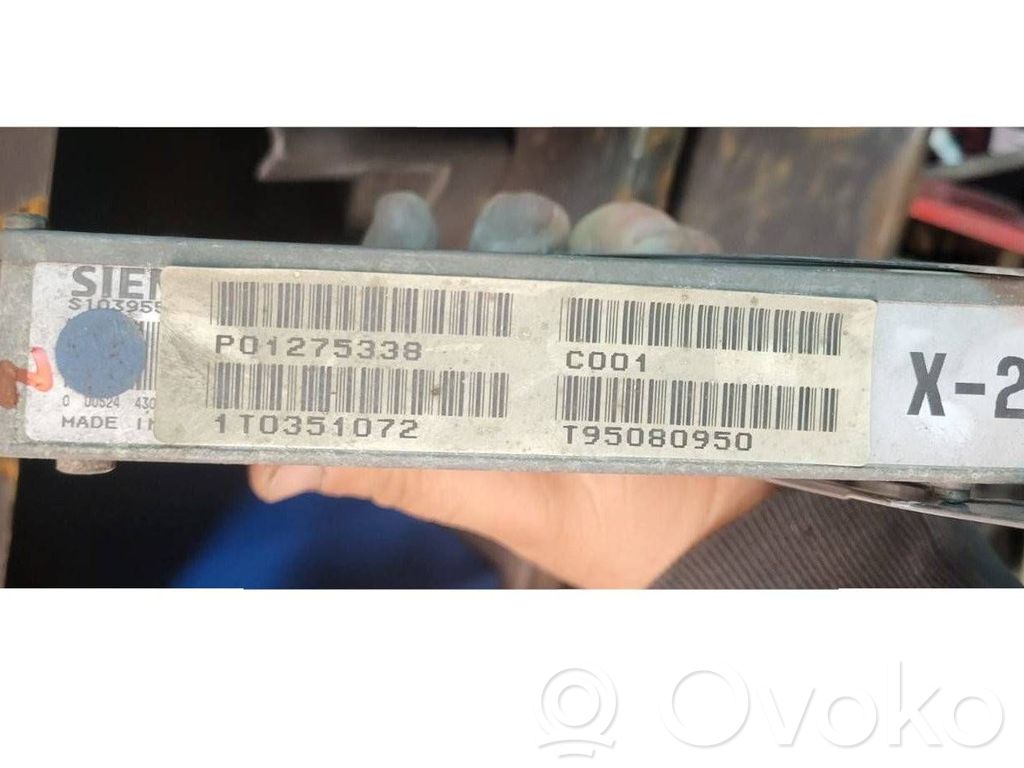Engine control unit/module ECU   P01275338,1T0351072,T95080950