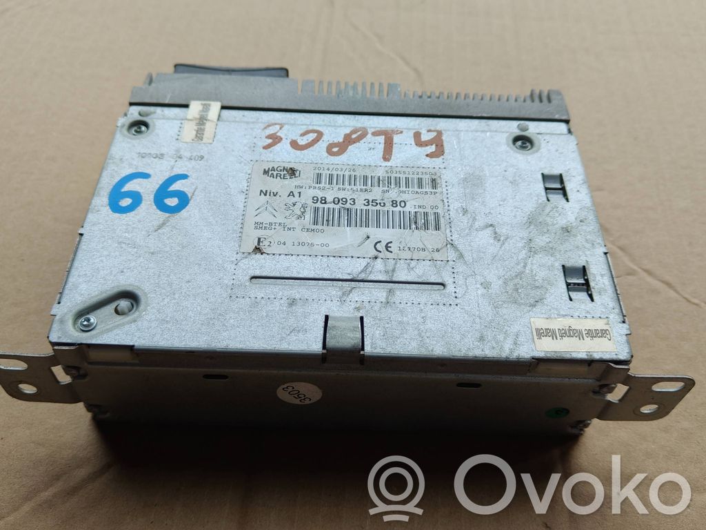 Peugeot 308 Radio/CD/DVD/GPS head unit 