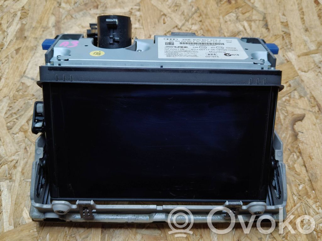 Monitor / wyświetlacz / ekran   8V0857273J,8V0857974D,8V0919604A,VFAD011D