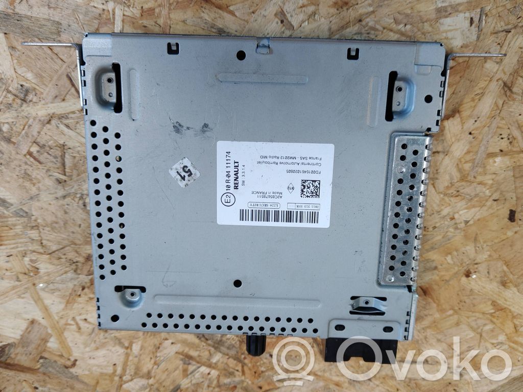 Renault Captur Radio / CD/DVD atskaņotājs / navigācija 