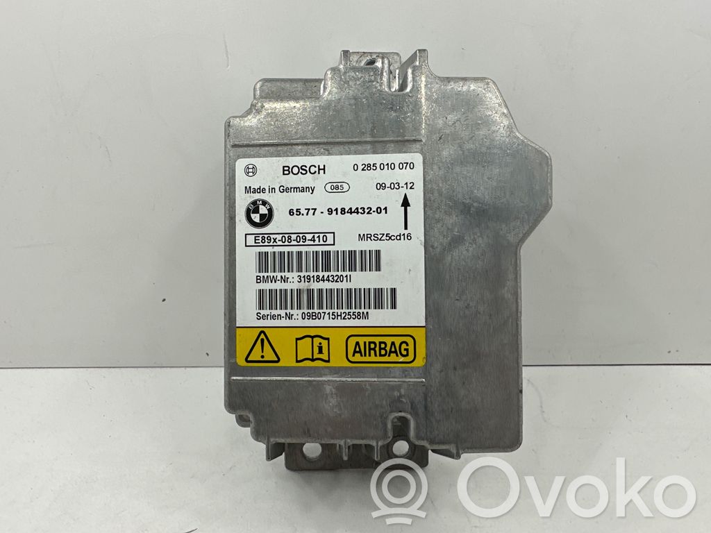 Airbag control unit/module   0285010070,MRSZ5CW16,9184432,31918443201L