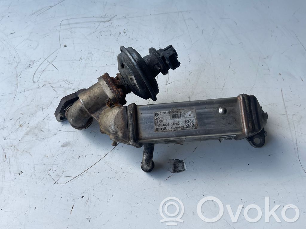 BMW 5 E60 E61 EGR valve cooler 