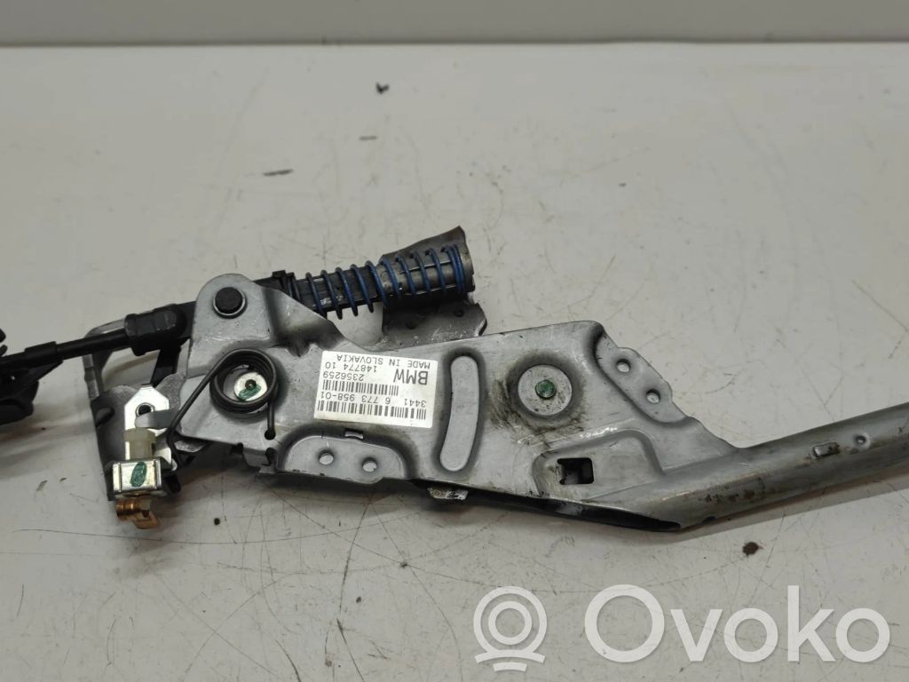 BMW 5 E60 E61 Frein à main / assemblage du levier 