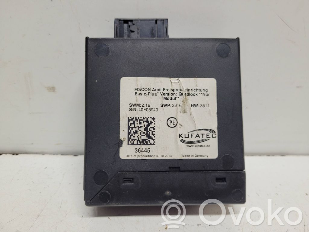 Audi A4 S4 B8 8K Otras unidades de control/módulos 