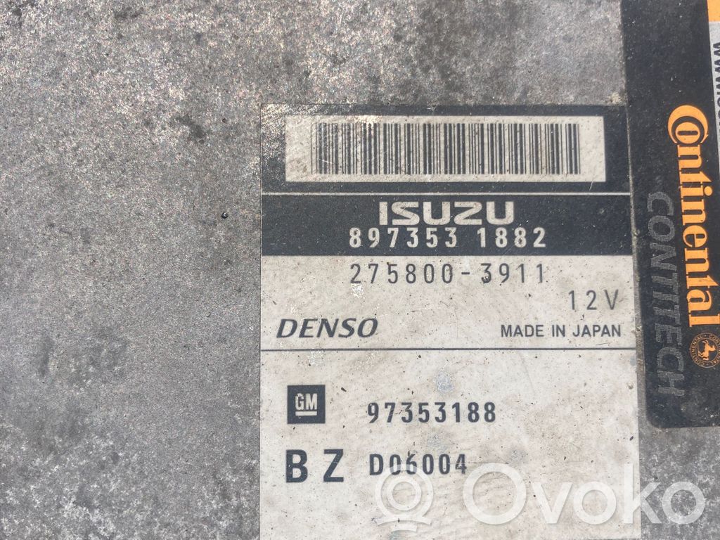 Opel Vectra C Engine control unit/module 