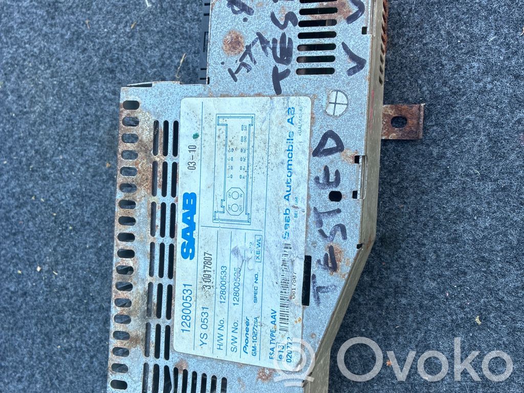 Saab 9-3 Ver2 Garso stiprintuvas 