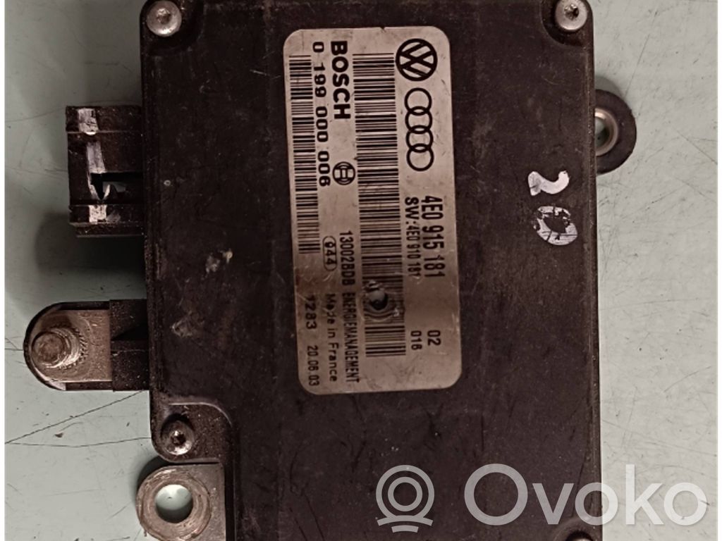 Autres unités de commande / modules   4E0915181,4E0910181,13002BDB