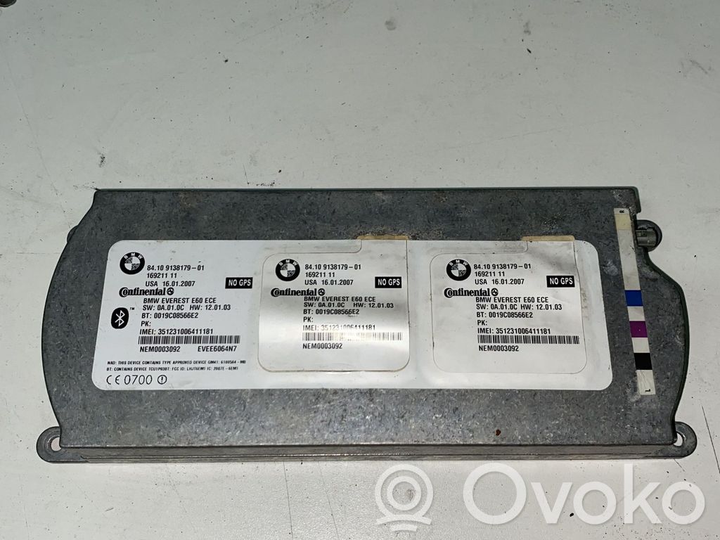 Bluetooth Modul Steuergerät   9138179,169211
