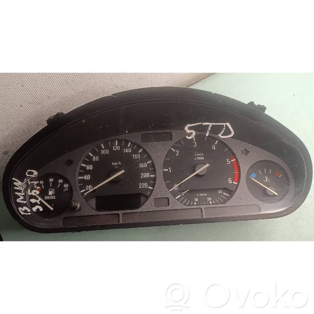 BMW 3 E36 Tachimetro (quadro strumenti) 