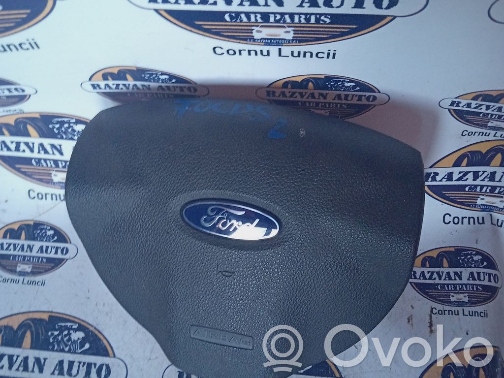 Steering wheel airbag