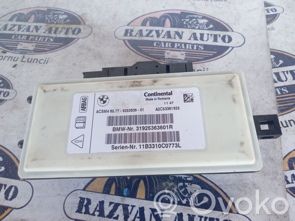 BMW iX3 G08 Sterownik / Moduł Airbag 