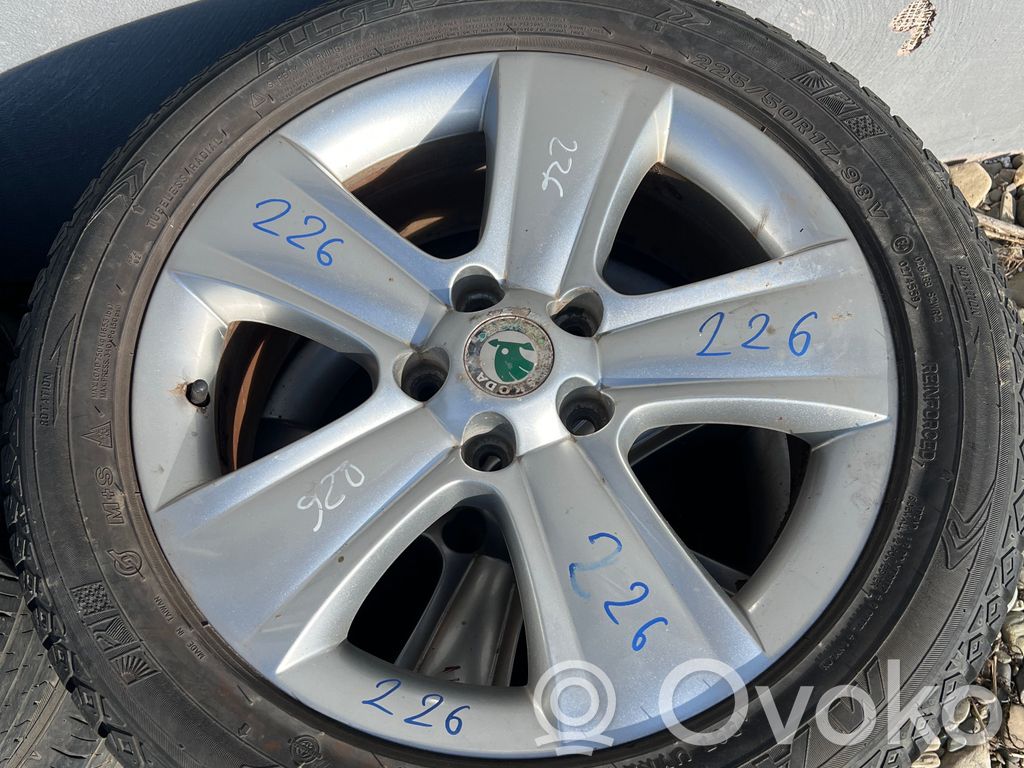 Skoda Yeti (5L) R15-teräsvanne 