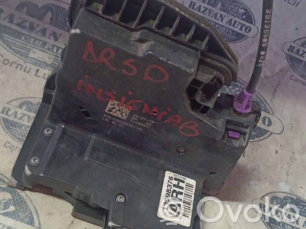 Opel Insignia B Încuietoare ușă spate 