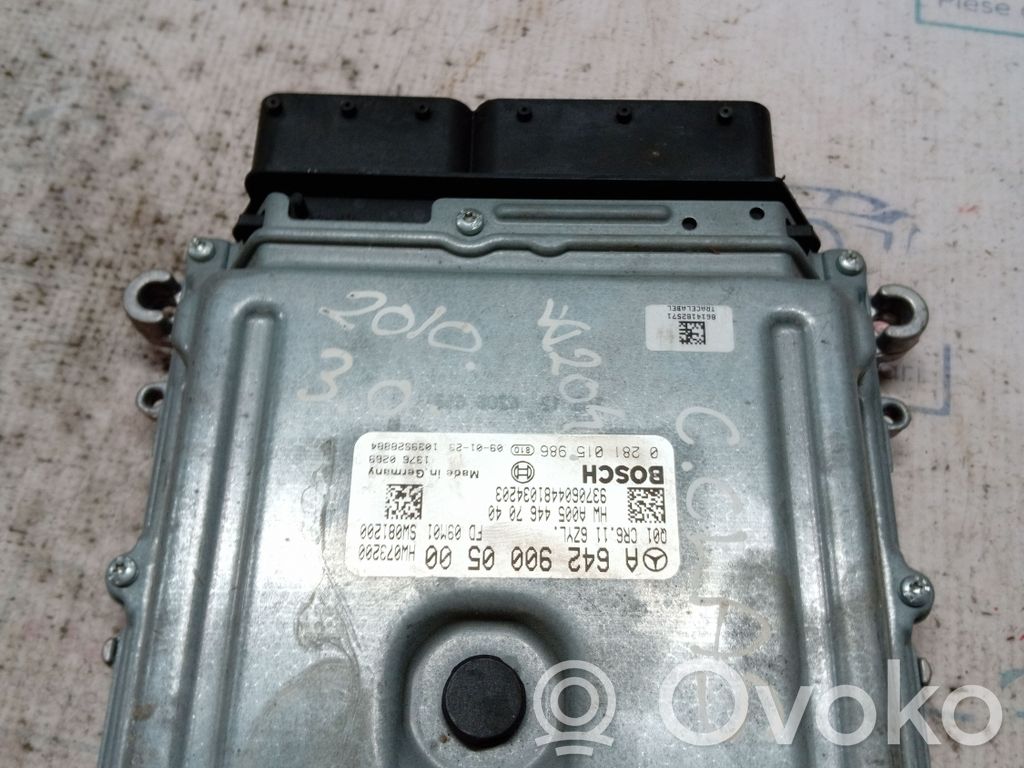 Mercedes-Benz C W204 Engine control unit/module 