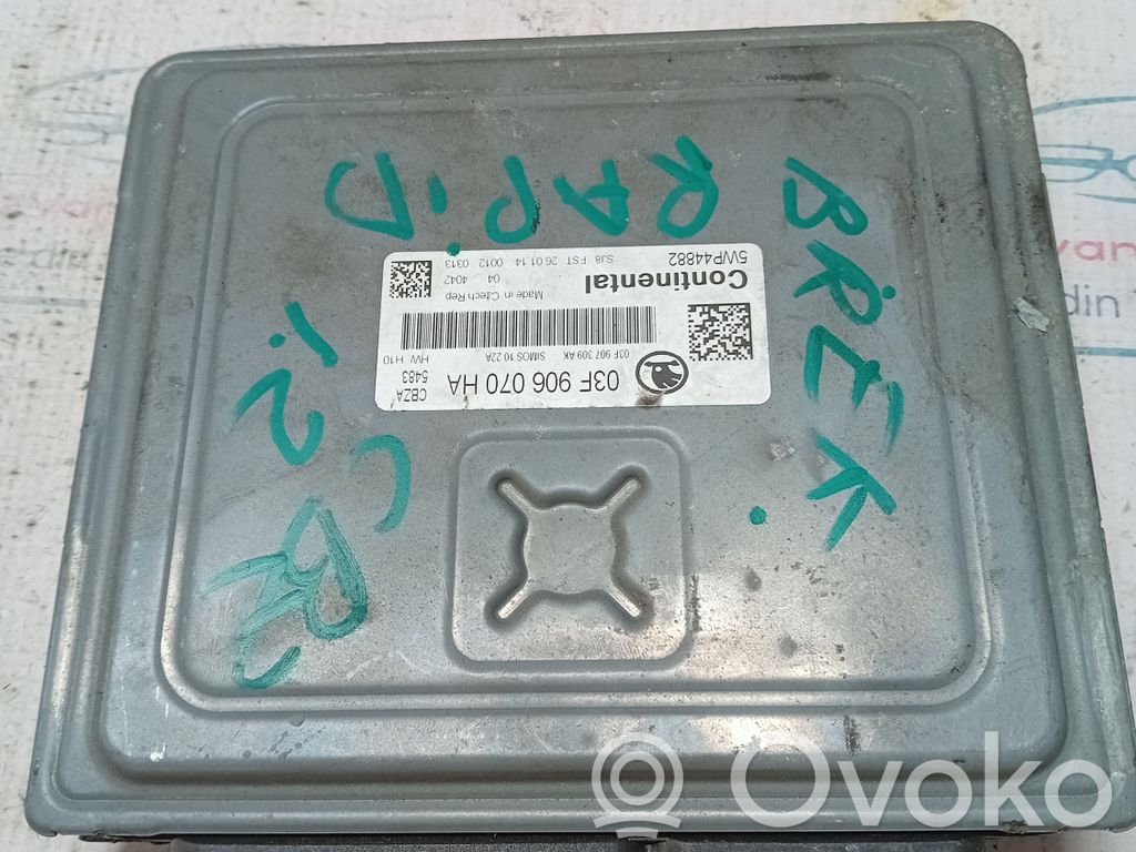 Skoda Rapid (120G, 130G, 135G) Sterownik / Moduł ECU 