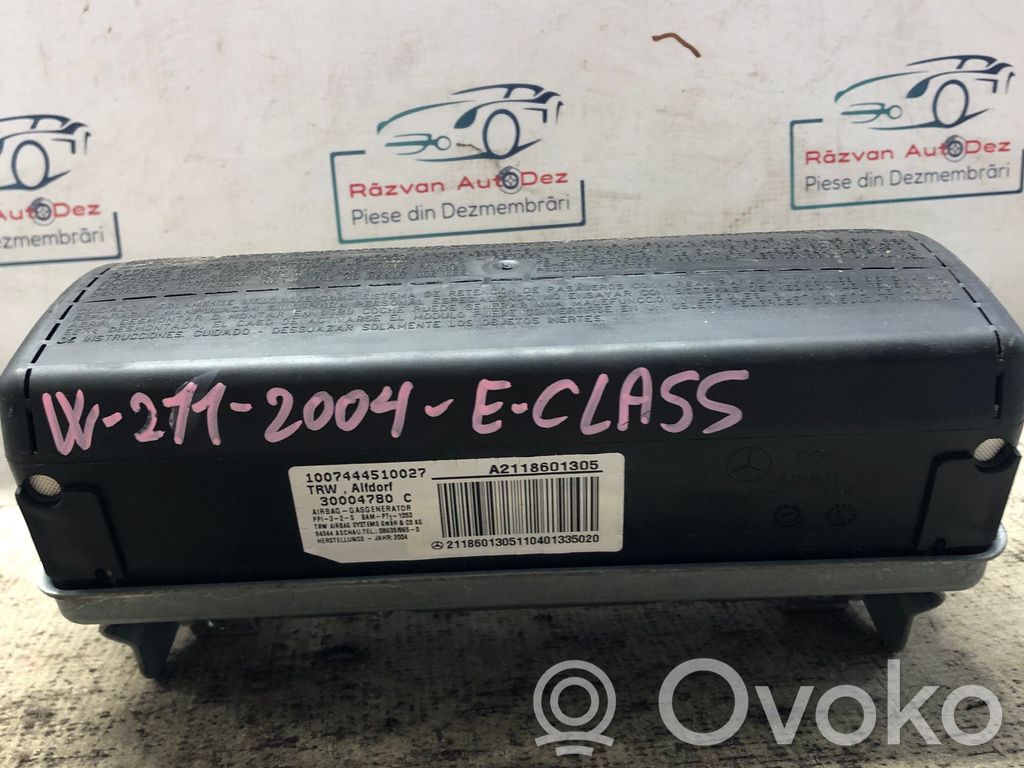 Mercedes-Benz E C207 W207 Poduszka powietrzna Airbag pasażera 