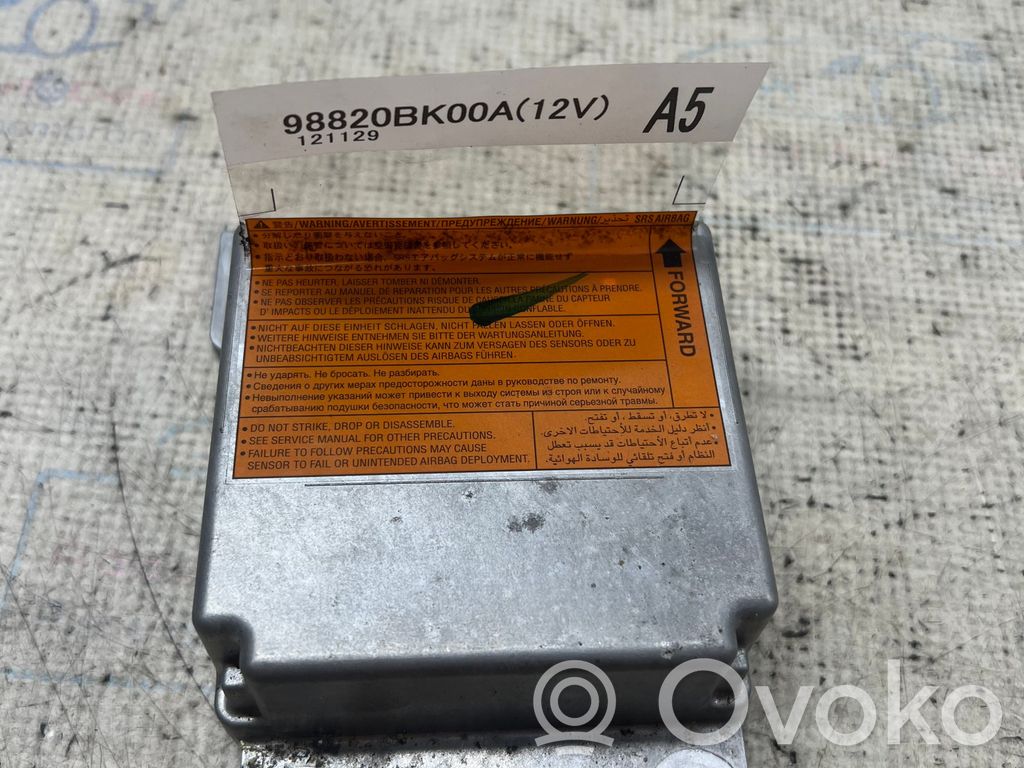 Nissan Qashqai Sterownik / Moduł Airbag 