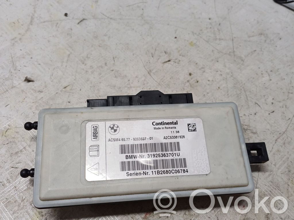 Module de contrôle airbag   925363701,925363701
