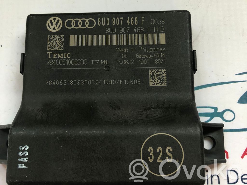 Gateway control module   8U0907468F,19120,8U0907468F