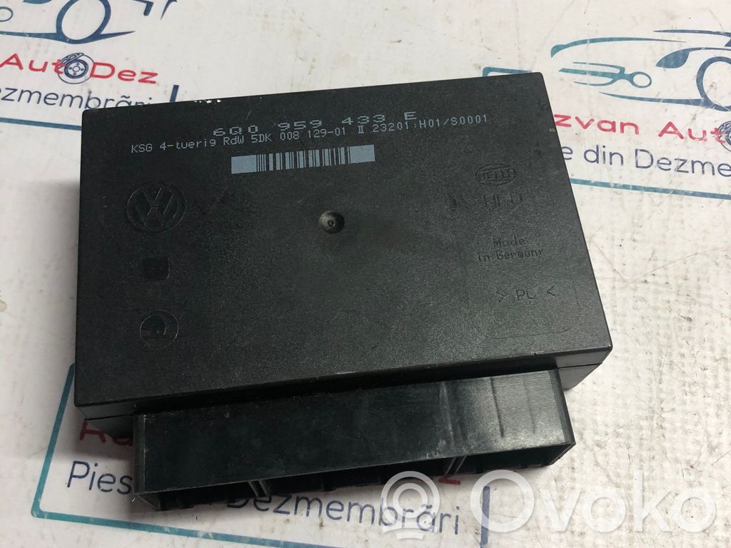 Skoda Fabia Mk1 (6Y) Modul confort 