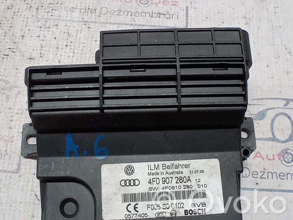 Audi A6 S6 C4 4A Moduł / Sterownik komfortu 